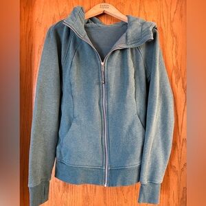 Lululemon scuba zip front hoodie